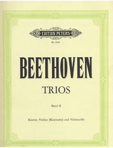 Beethoven, L.van: Trio in E flat major, Op.38 (piano, clarinet or violin, cello)