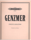 Genzmer, Harald: Cello Sonatina No. 2 (cello & piano)