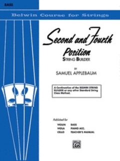 Alfred Music Applebaum, S.: Second and Fourth Position String Builder (bass)