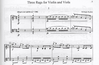 LudwigMasters Ryden, William: Three Rags for Violin & Viola