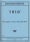 International Music Company Khachaturian, Aram: Trio (violin, viola, piano) (clarinet, violin, piano)