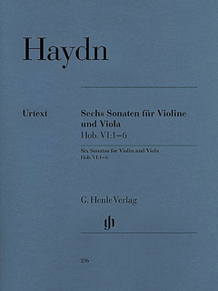 HAL LEONARD Haydn, F.J. (Friesenhagen, ed.): Six Sonatas, urtext (Violin & Viola)