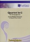 LudwigMasters Telemann, G.P. (Latham, arr.): Quartet in G, score & parts
