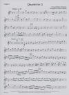 LudwigMasters Telemann, G.P. (Latham, arr.): Quartet in G, score & parts
