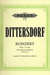 C.F. Peters Dittersdorf, K.D. (Tischer-Zeitz): Bass Concerto in E major (bass & piano)