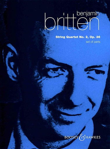 HAL LEONARD Britten, Benjamin: String Quartet no. 2, Op. 36