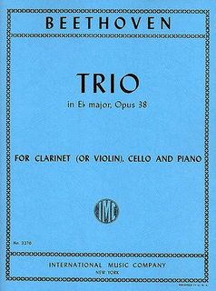 International Music Company Beethoven, L.van: Trio in E flat major, Op.38 (clarinet or violin, cello & piano)
