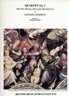 LudwigMasters Donizetti, Gaetano: String Quartet No. 1