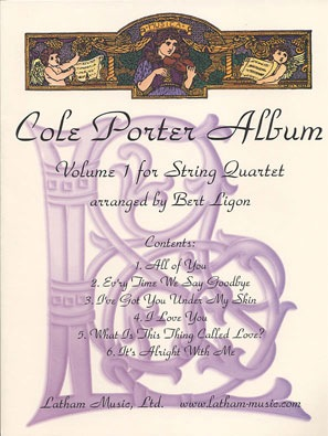 LudwigMasters Porter, Cole (Ligon): Album for String Quartet Vol.1 (score & parts)