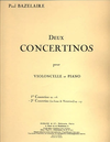HAL LEONARD Bazelaire, P.: Second Concertino Op. 127, En Forme de Variations (cello & piano)
