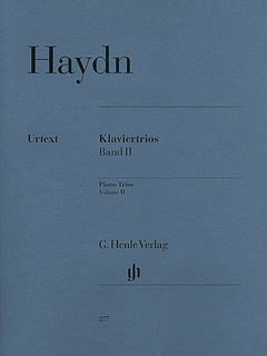HAL LEONARD Haydn, F.J.: Piano Trios Vol.2 Henle urtext edition (violin, Cello, Piano)