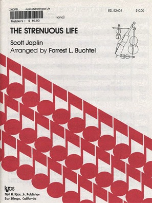 Joplin, Scott: Strenuous Life (string quartet)