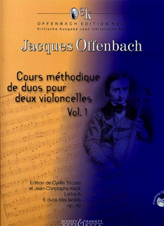 Offenbach, J.: Cours Methodique de dous pour deux violoncelles - Volume 1