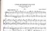 Offenbach, J.: Cours Methodique de dous pour deux violoncelles - Volume 1