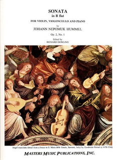 LudwigMasters Hummel, Johann Nepomuk: Sonata in Bb Op.2 No.1 (violin, cello, piano)