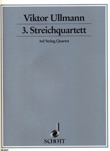 HAL LEONARD Ullmann, V. : String Quartet No. 3 Op.46 (2 violins, viola, and  cello) - Metzler Violin Shop
