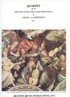 LudwigMasters Dohnanyi, Ernst von: Quartet No.1 in A Op.7 (string quartet)