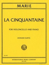 International Music Company Marie, Gabriel: La Cinquantaine (cello & piano) IMC