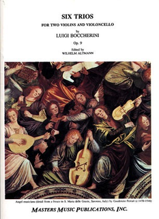 LudwigMasters Boccherini, L.: Trio Op.9 (2 violins & cello)