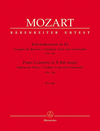 Barenreiter Mozart, W.A.: Quintet from Piano Concerto No.14 in E-flat major (2 violins, Viola, cello, piano) Barenreiter