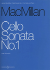 HAL LEONARD MacMillan, J.: Sonata No.1 (Cello & Piano)