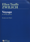 Carl Fischer Zwilich, Ellen Taafe: Voyage for String Quartet (score and parts)
