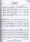 Carl Fischer Zwilich, Ellen Taafe: Voyage for String Quartet (score and parts)