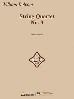 HAL LEONARD Bolcom, W.: String Quartet, No. 3 (score and parts)
