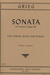 International Music Company Grieg, Edvard: Sonata Op.36 (bass & piano)