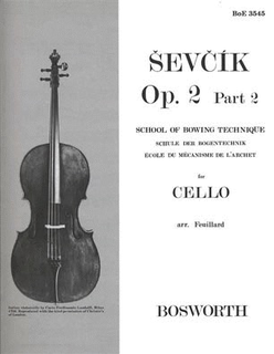 HAL LEONARD Sevcik, O.: Op.2 No.2 School of Bowing Technique (cello)