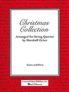 HAL LEONARD Ocker, M.: Christmas Collection for String Quartet (score & parts)