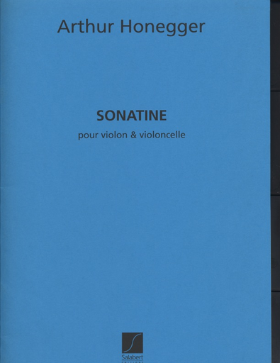 HAL LEONARD Honegger, Artur: Sonatine (violin & cello)