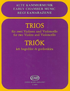 HAL LEONARD Pejtsik: Trios (2 violins & cello) score & parts, Edito Musica Budapest