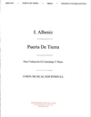Albeniz, Isaac: Puerta de Tierra (cello & piano) AUTHORIZED REPRODUCTION