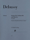 HAL LEONARD Debussy, Claude: Sonate (cello & piano)