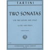 International Music Company Tartini (Pente): Two Sonatas (2 violins & cello)