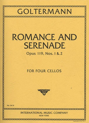 International Music Company Goltermann, Georg: Romance & Serenade Op.119 #1&2 (4 cellos)