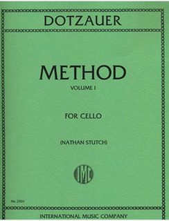 International Music Company Dotzauer (Stutch): Cello Method, Vol.1 (cello)
