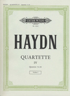 Haydn (Moser): 30 Famous String Quartets, Vol.4 (string quartet)  PETERS