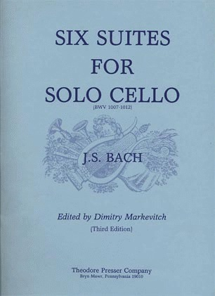 Carl Fischer Bach, J.S. (Markevitch): Six Suites for Solo Cello