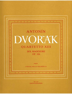 Barenreiter Dvorak, Antonin: String Quartet No. 13 in G major Op. 106, Barenreiter
