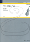 Schott Music Penderecki: Suite for Violoncello Solo (cello) Schott