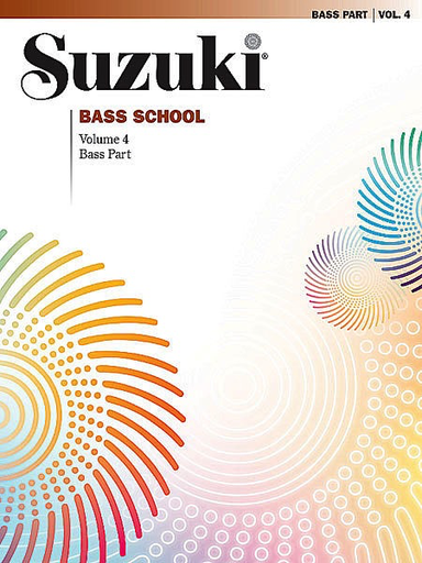 Suzuki: Bass School Vol. 4 (bass)