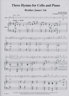Kaiser, Kurt, (arr): Three Hymns for cello and piano