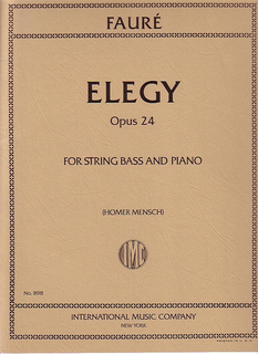 International Music Company Faure, Gabriel (Mensch): Elegy Op.24 (bass & piano)