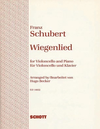 Schott Music Schubert, F.: Wiegenlied Op 98 No.2 (Cello & Piano)