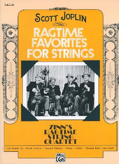 Alfred Music Joplin, Scott (Zinn): Ragtime Favorites for String Quartet (Cello)