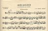 Edition Delrieu Bach (Silvy): Adagio in A minor - TRANSCRIBED (cello & piano/organ)