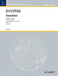 HAL LEONARD Dvorak, Antonin : Sonatine for String Quartet, Op. 100 score and parts