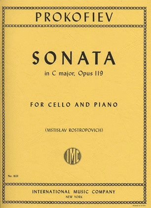 International Music Company Prokofiev, Sergei: Sonata in C major Op.119 (cello & piano)